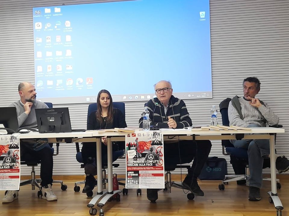 Conferenza, Brindisi 20 gennaio 2025 :no militarizzazione della scuola